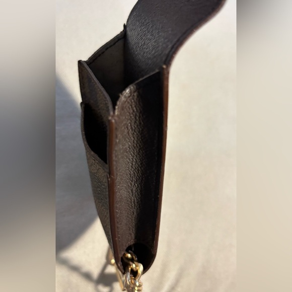 Louis Vuitton Damier Ébène Mini Pouch – Vintage! - Picture 10 of 14